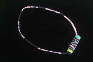 shibori necklace